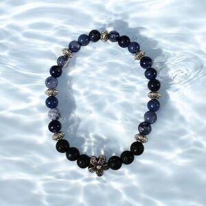 NWT Aromatherapy Bracelet featuring Lava Beads and Sodalite stone.